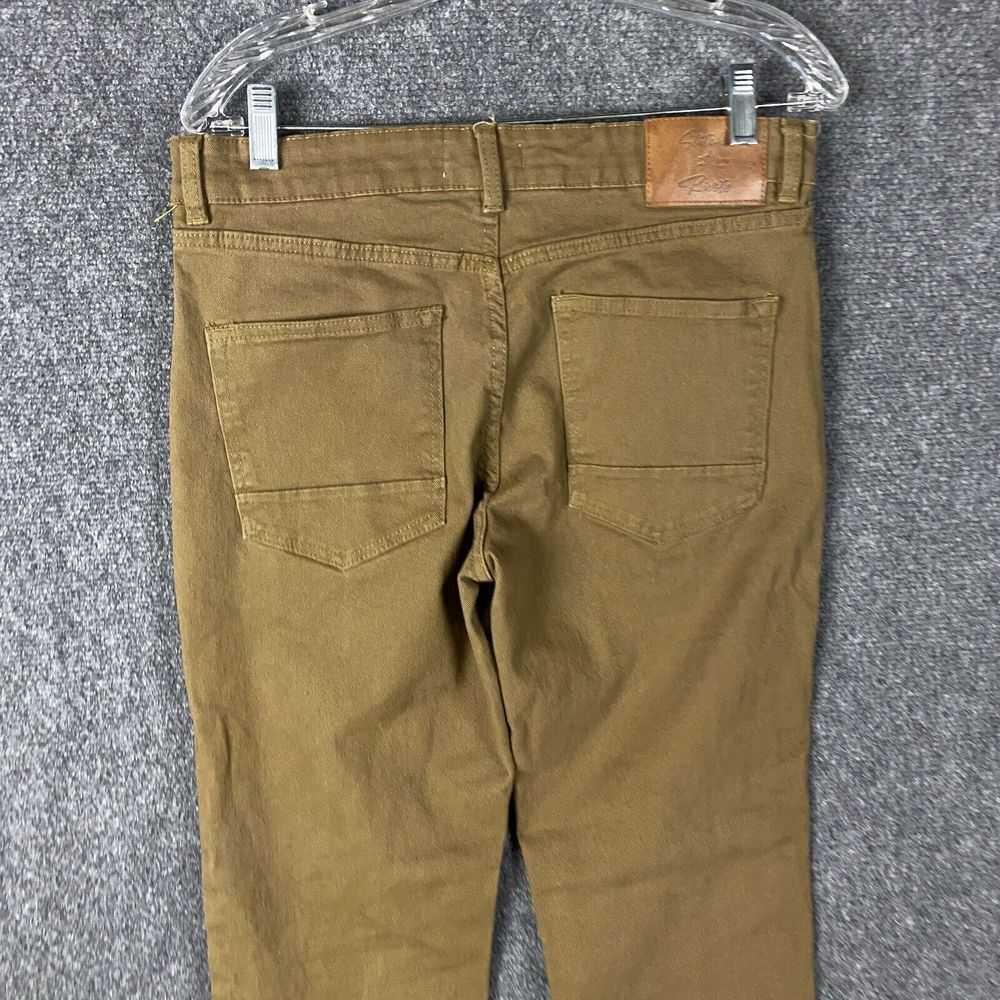 Stitches &‎ Rivets Jeans Men's 30x30 Denim Stretch Brown Cotton - Picture 8 of 12